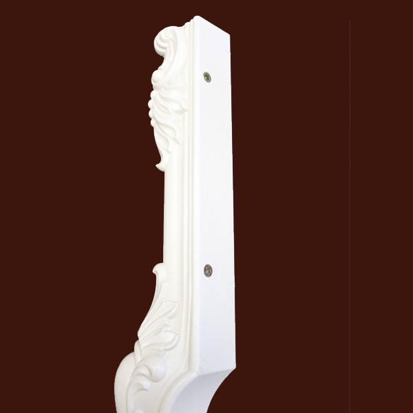 Монтажные отверстия для крепления мебельной опоры из пластика SY 88121-1.