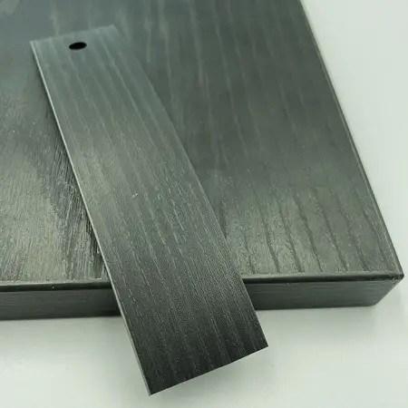 Кромочная лента ПВХ 1,8*35 мм BR272 с плитой ЛДСП 32 мм каштан арвадонна угольный.