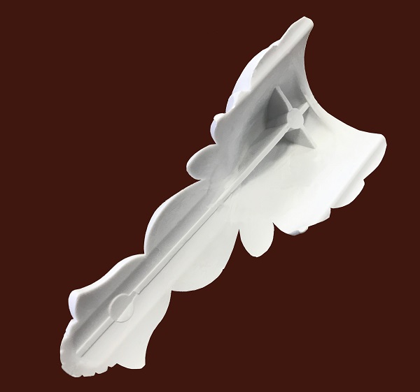 Декор с внутренним радиусом SY 11142 вид сзади.