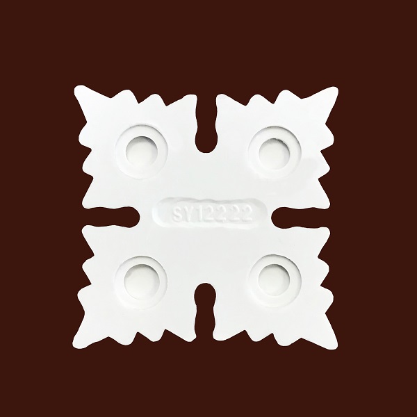 Декоративная розетка из ПВХ SY 12222 вид сзади.