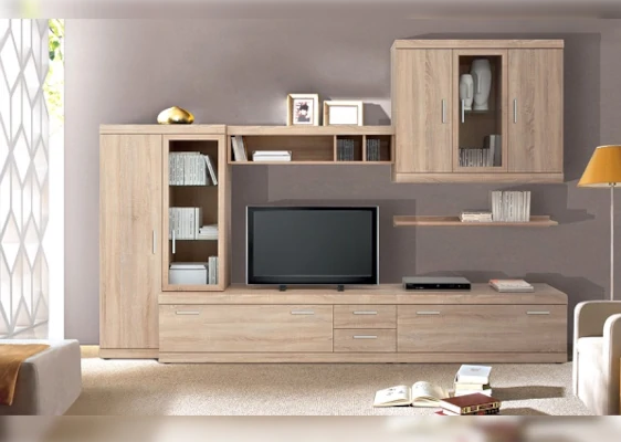 Мебель с кромкой пвх 1*65 мм BR207 - пример использования. Цвет дуб сонома.