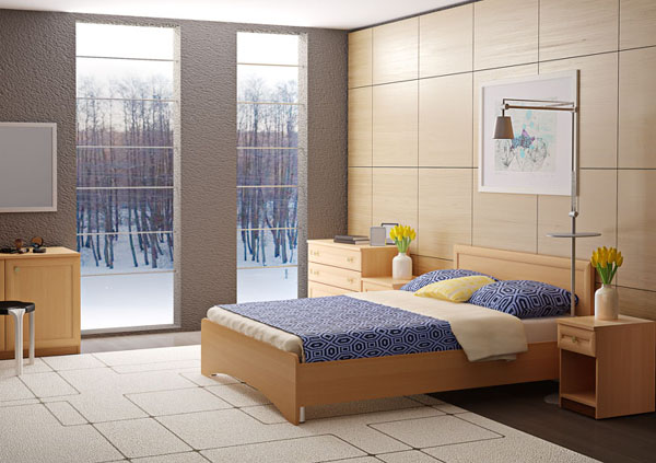 Мебель с кромкой пвх 1,8*35 мм BR304 - пример использования. Цвет бук бавария темный.