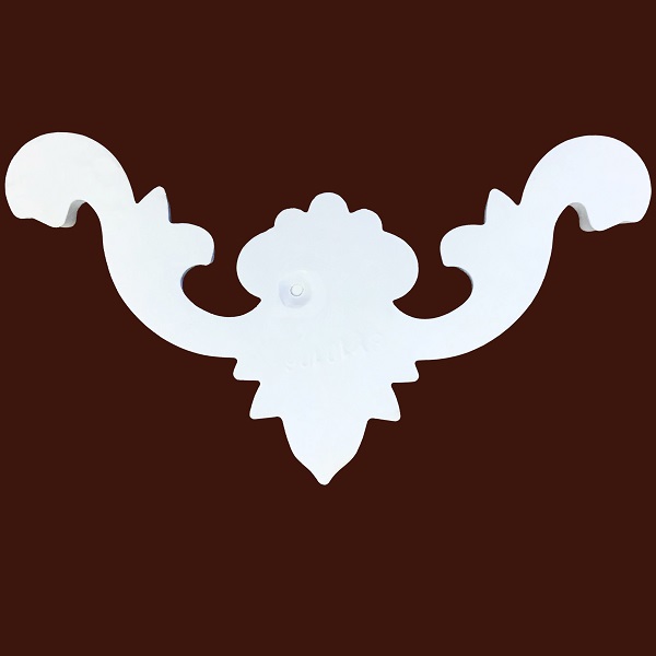 Мебельный угловой декор SY 10106-4 вид сзади