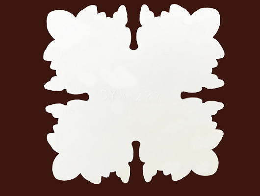 Декоративная розетка из ПВХ SY 88227 вид сзади.