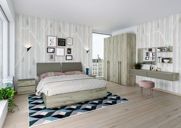 Мебель с кромкой пвх 0,8*35 мм BR224 - пример использования. Цвет дуб крафт серый.