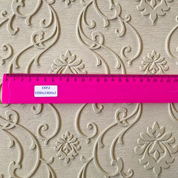 3Д панель D 051 гибкая для стен, потолков, дверей и мебели - размер рисунка