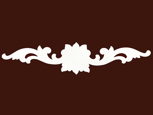 Мебельный декор SY 11124-1 вид сзади. Мебельный декор SY 11124-1 вид сзади.