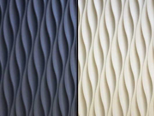 3D панель D 046 гибкая для фасадов под пленкой пвх