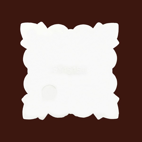 Декоративная розетка из ПВХ SY 15150 вид сзади.