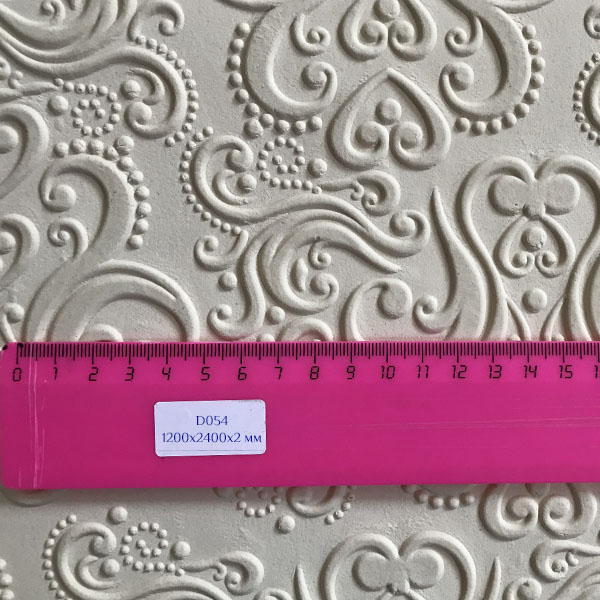 3Д панель D 054 гибкая для стен, потолков, дверей и мебели - размер рисунка