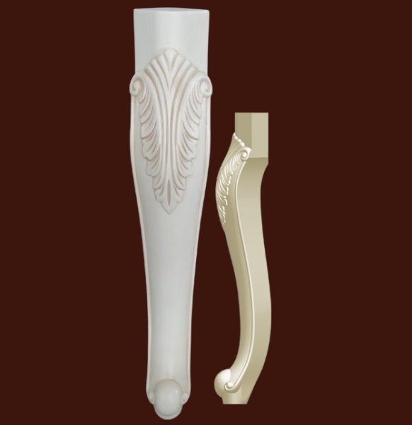 Опора мебельная SY 1094 из ABS-пластика.