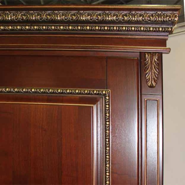 Декоративный вертикальный элемент SY 1065 для мебели - пример пилястры.