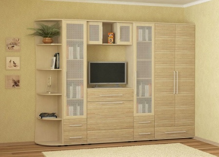 Мебель с кромкой пвх 0,4*19 мм PV5703 - пример использования. Цвет клен.