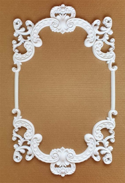 Сочетание декора для дверей SY 16005 с мебельный молдингом пвх.