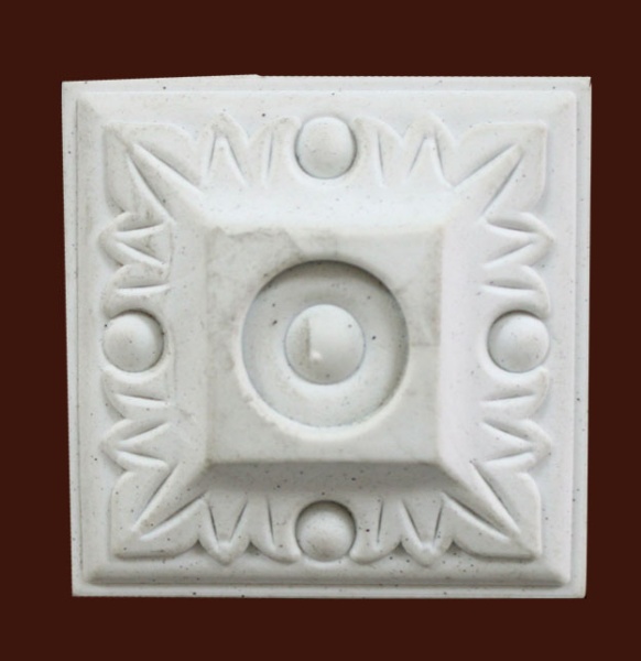 Декоративная розетка SY 12221 из ПВХ для мебели и мебельных фасадов.