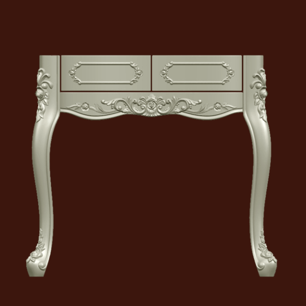 Комплект для консольного столика 603 мм SY 16083-1-2, SY 16084 с мебельными опорами.