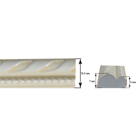 95 molding PVC razmer