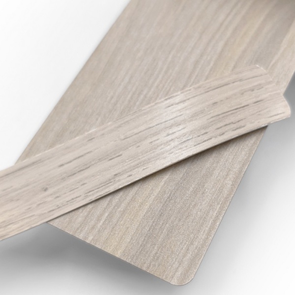 Кромочная лента ПВХ 0,4*19 мм BR361 с плитой ЛДСП 16 мм Lamarty Береза мраморная.