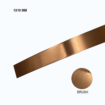 1*19 медь брашированная (XYAL-107)