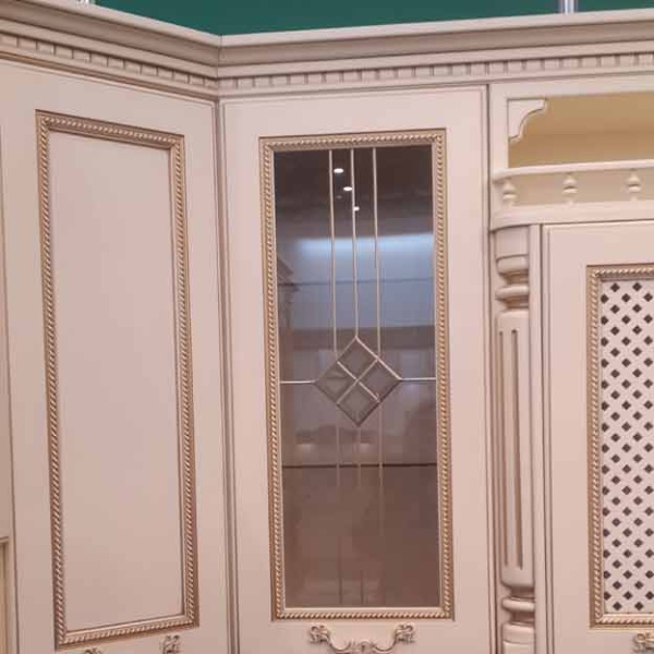 Декоративный молдинг SY 66 на мебели - пример использования. Декорирование дверцы мебельным молдингом пвх.