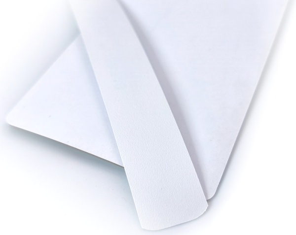 Кромочная лента ПВХ 1*50 мм PV702-T10 с плитой белый бриллиант шагрень.