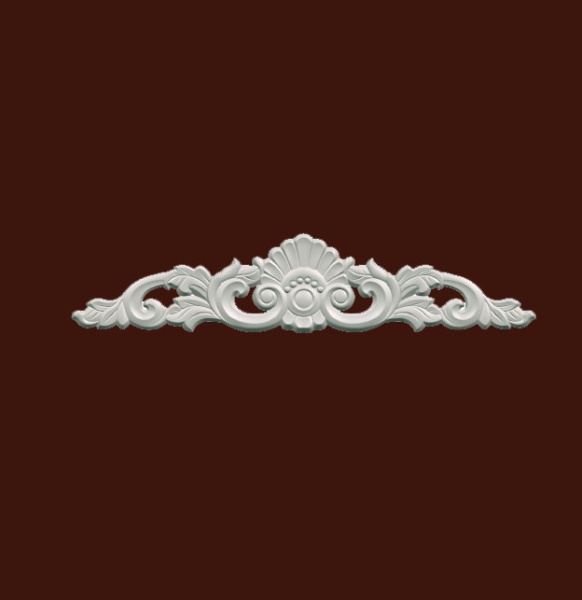 Декоративный элемент SY 1350 из гибкого ПВХ для фасадов и мебели различного назначения.