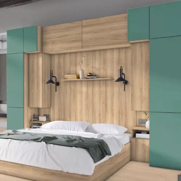 Мебель с кромкой пвх 1*35 мм BR782 - пример использования. Цвет альби полуночно-синий.