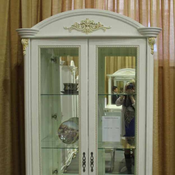 Декоративный элемент с внутренним радиусом SY 11142 для мебели - пример пилястры. 